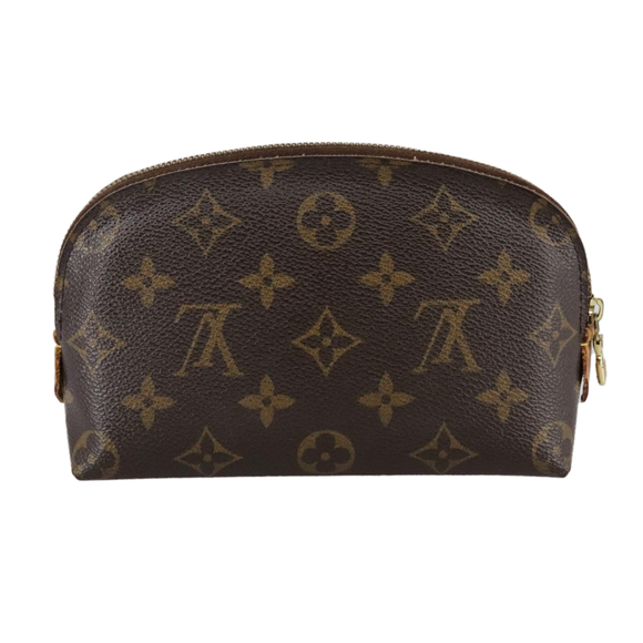 LOUIS VUITTON Monogram Pochette Cosmetic PM Cosmetic Pouch M47515 Auth 106931 - Picture 2 of 16